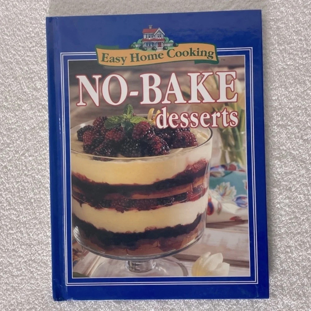 5/$35 Vintage Easy Home Cooking No-Bake Desserts Cookbook
